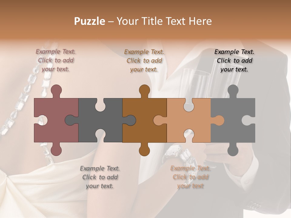 Portrait Event Drinking PowerPoint Template