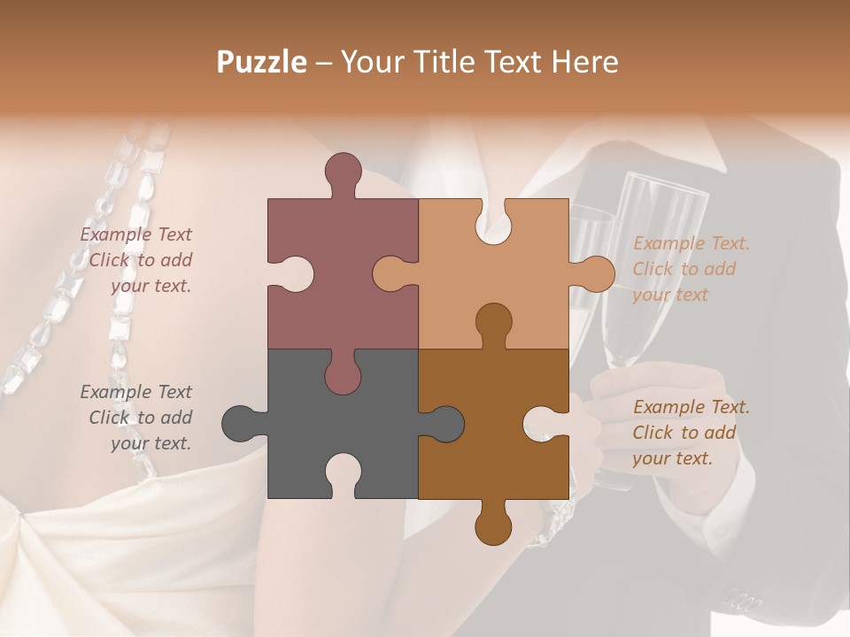 Portrait Event Drinking PowerPoint Template