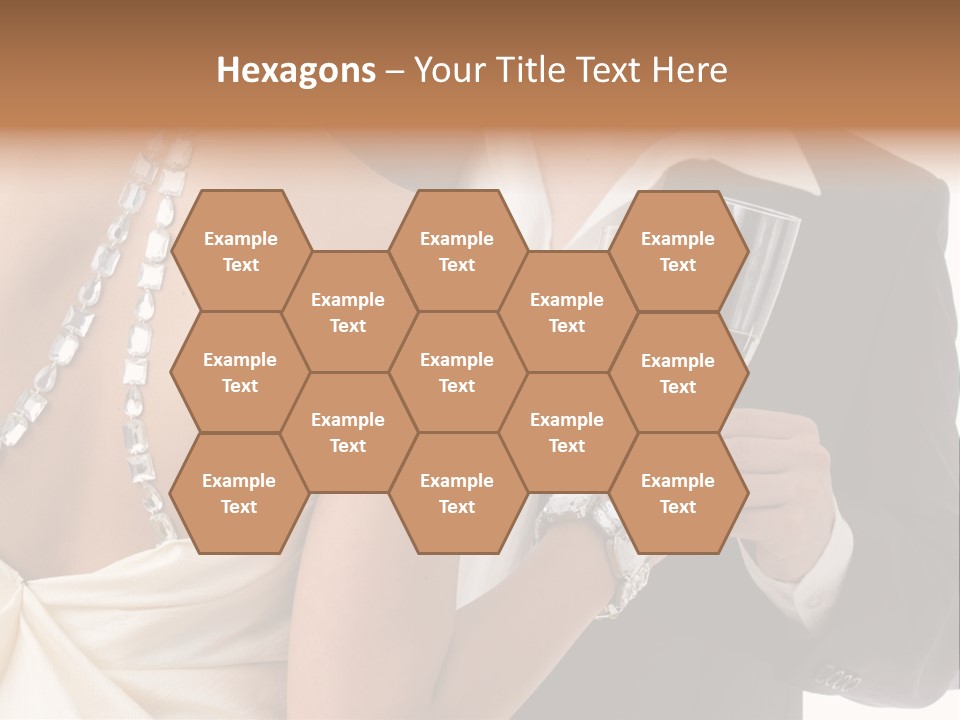 Portrait Event Drinking PowerPoint Template