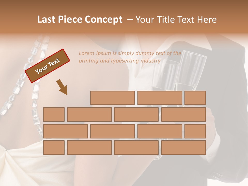 Portrait Event Drinking PowerPoint Template