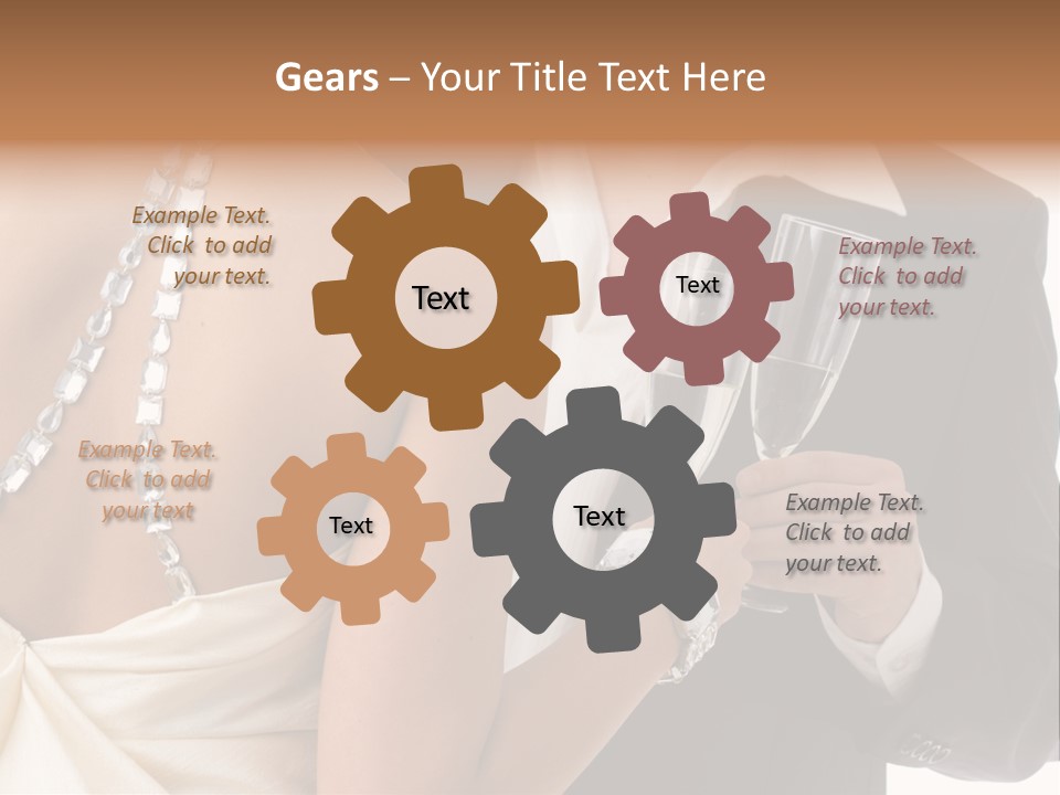 Portrait Event Drinking PowerPoint Template