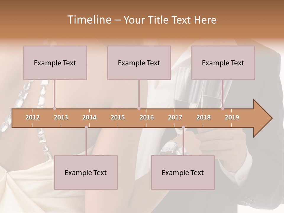 Portrait Event Drinking PowerPoint Template