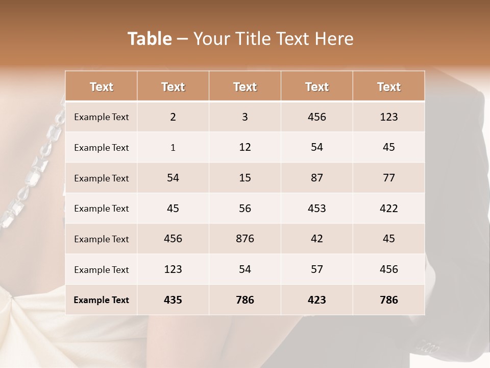 Portrait Event Drinking PowerPoint Template