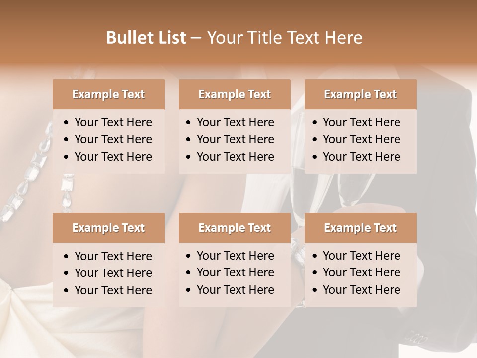 Portrait Event Drinking PowerPoint Template