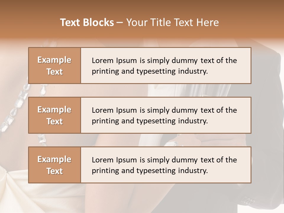 Portrait Event Drinking PowerPoint Template
