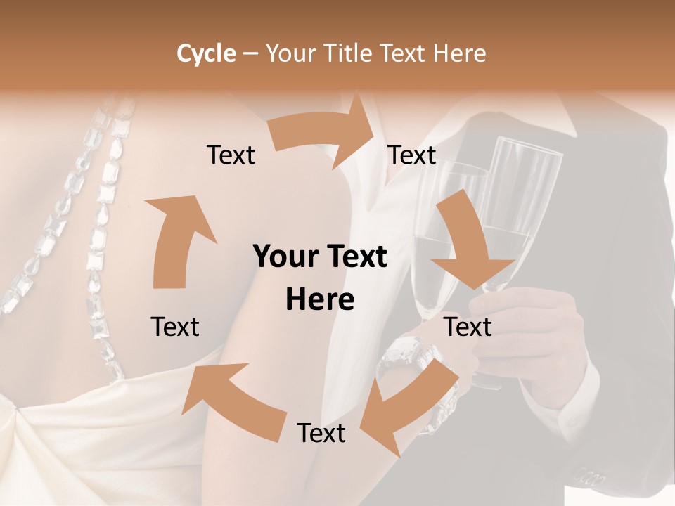 Portrait Event Drinking PowerPoint Template