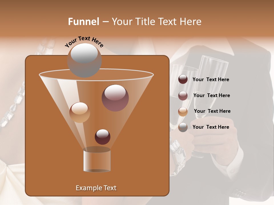 Portrait Event Drinking PowerPoint Template