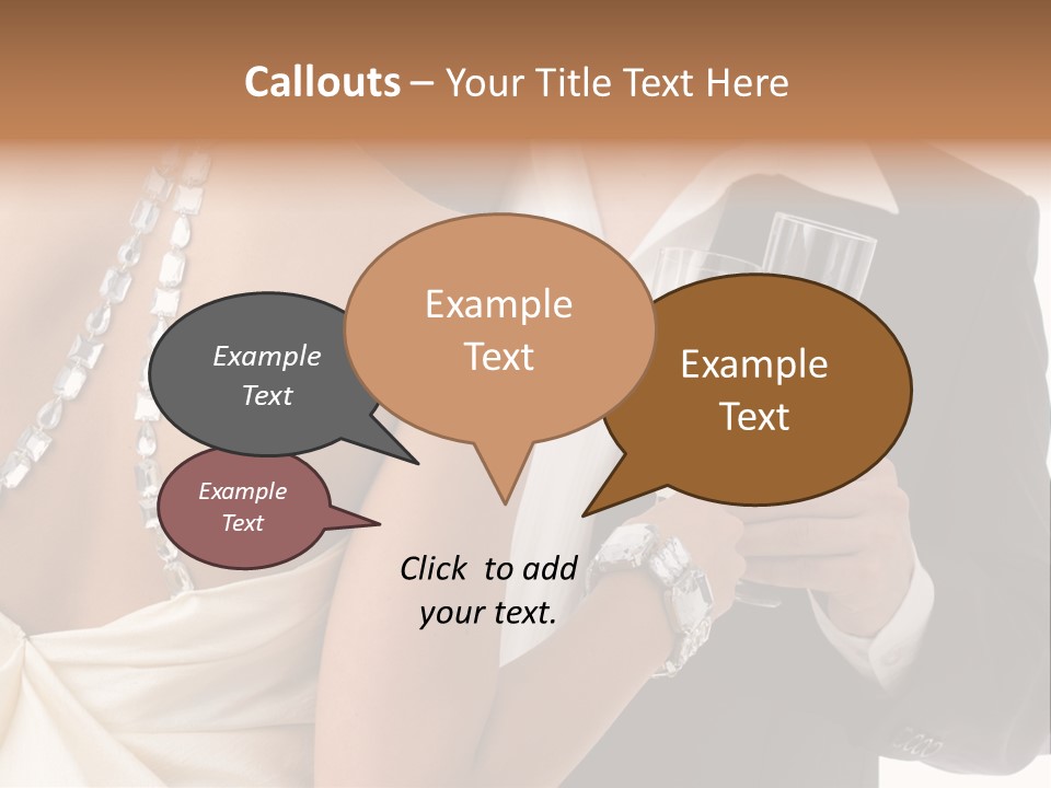 Portrait Event Drinking PowerPoint Template