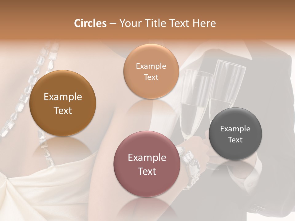 Portrait Event Drinking PowerPoint Template