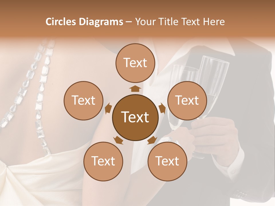 Portrait Event Drinking PowerPoint Template