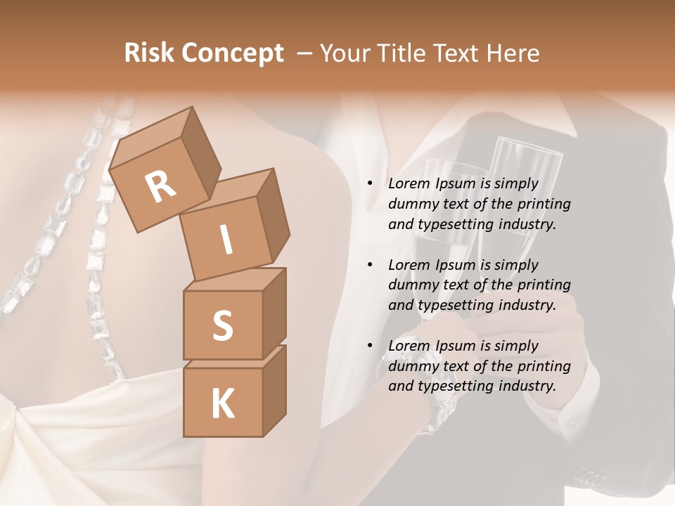 Portrait Event Drinking PowerPoint Template