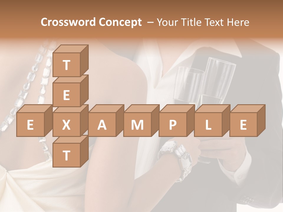 Portrait Event Drinking PowerPoint Template