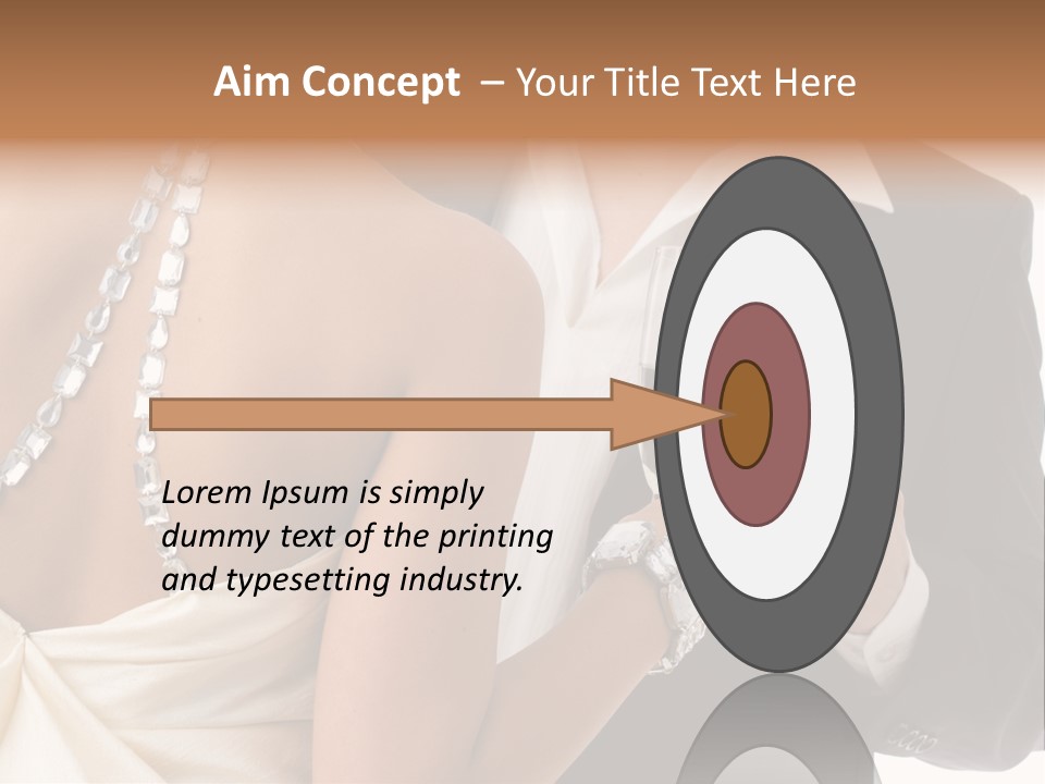 Portrait Event Drinking PowerPoint Template