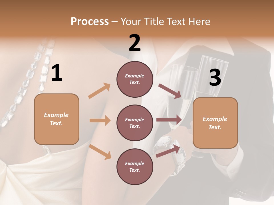 Portrait Event Drinking PowerPoint Template