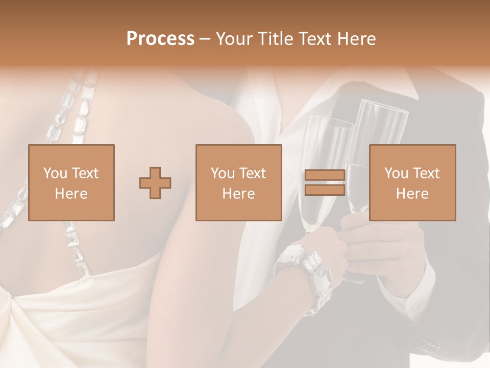 Portrait Event Drinking PowerPoint Template