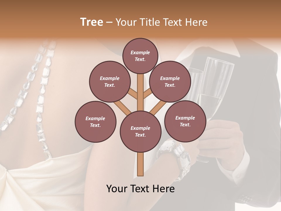 Portrait Event Drinking PowerPoint Template