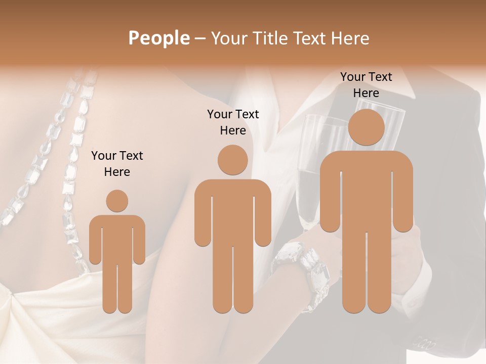 Portrait Event Drinking PowerPoint Template