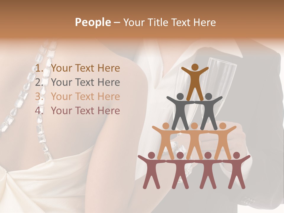 Portrait Event Drinking PowerPoint Template