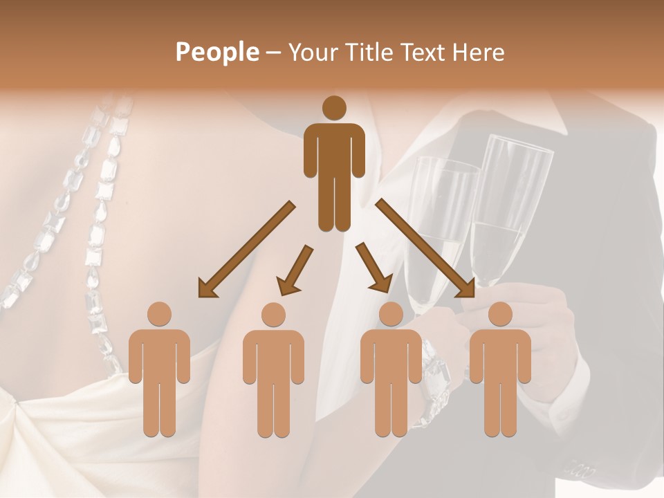 Portrait Event Drinking PowerPoint Template