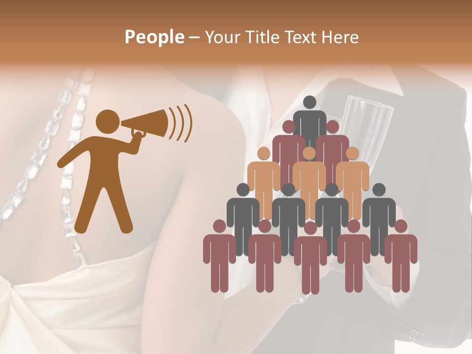 Portrait Event Drinking PowerPoint Template