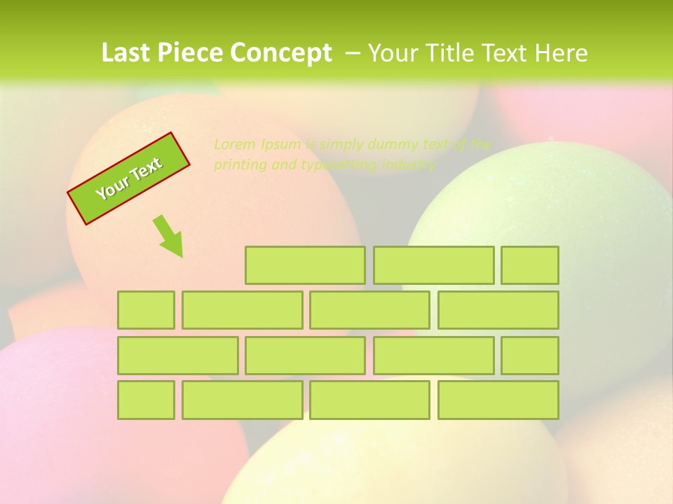 Dyed Texture Hard PowerPoint Template