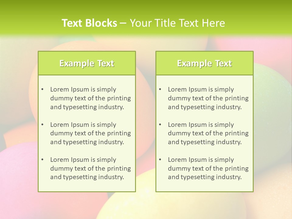 Dyed Texture Hard PowerPoint Template