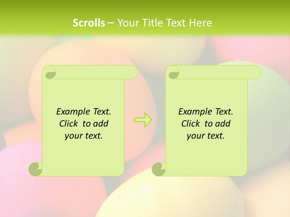 Dyed Texture Hard PowerPoint Template