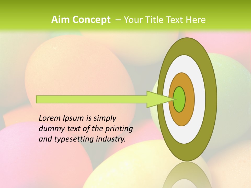 Dyed Texture Hard PowerPoint Template