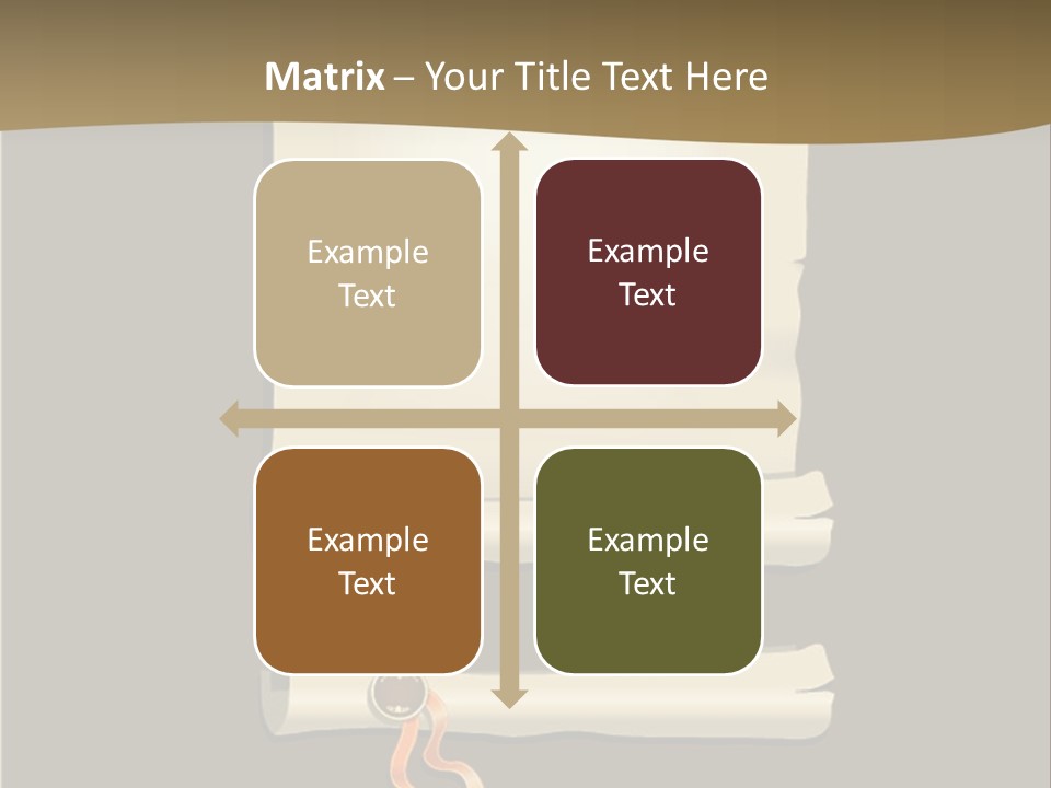 Manuscript Currency Background PowerPoint Template