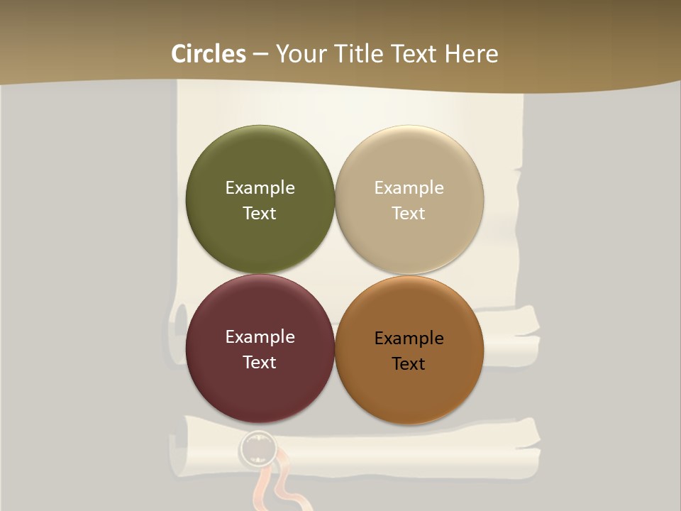 Manuscript Currency Background PowerPoint Template