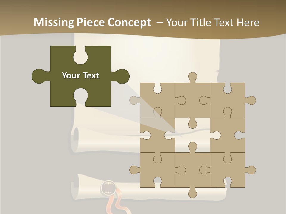 Manuscript Currency Background PowerPoint Template