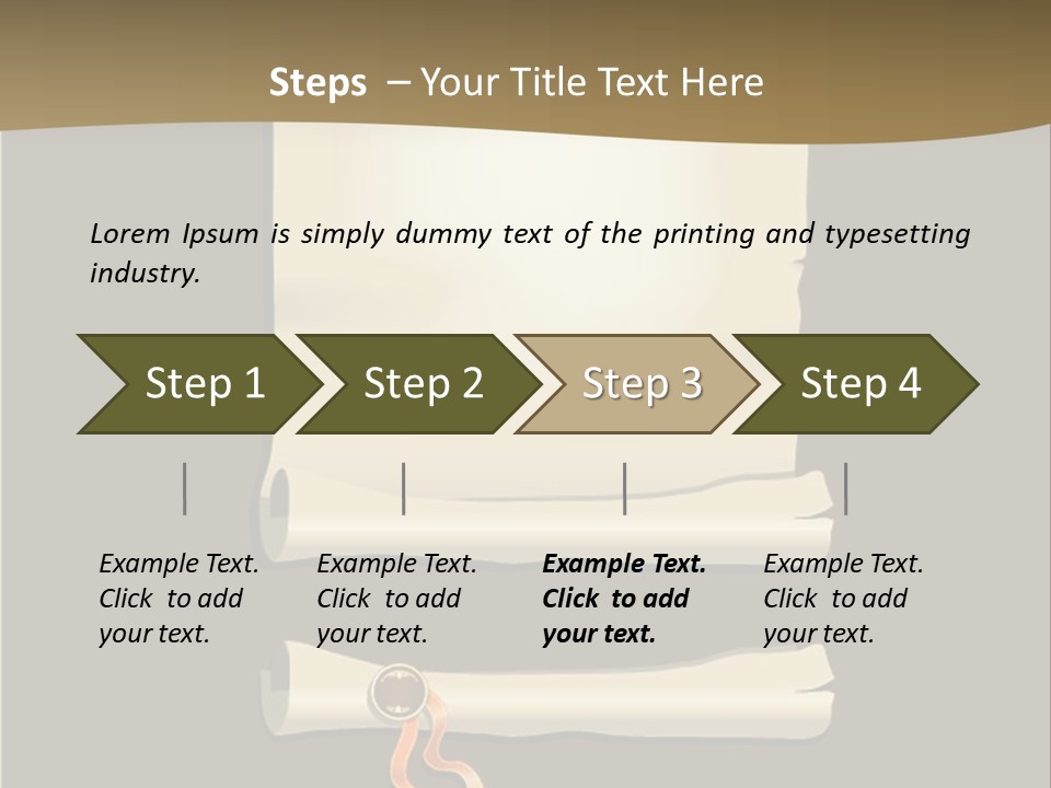 Manuscript Currency Background PowerPoint Template
