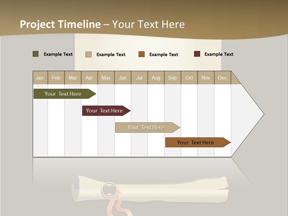 Manuscript Currency Background PowerPoint Template