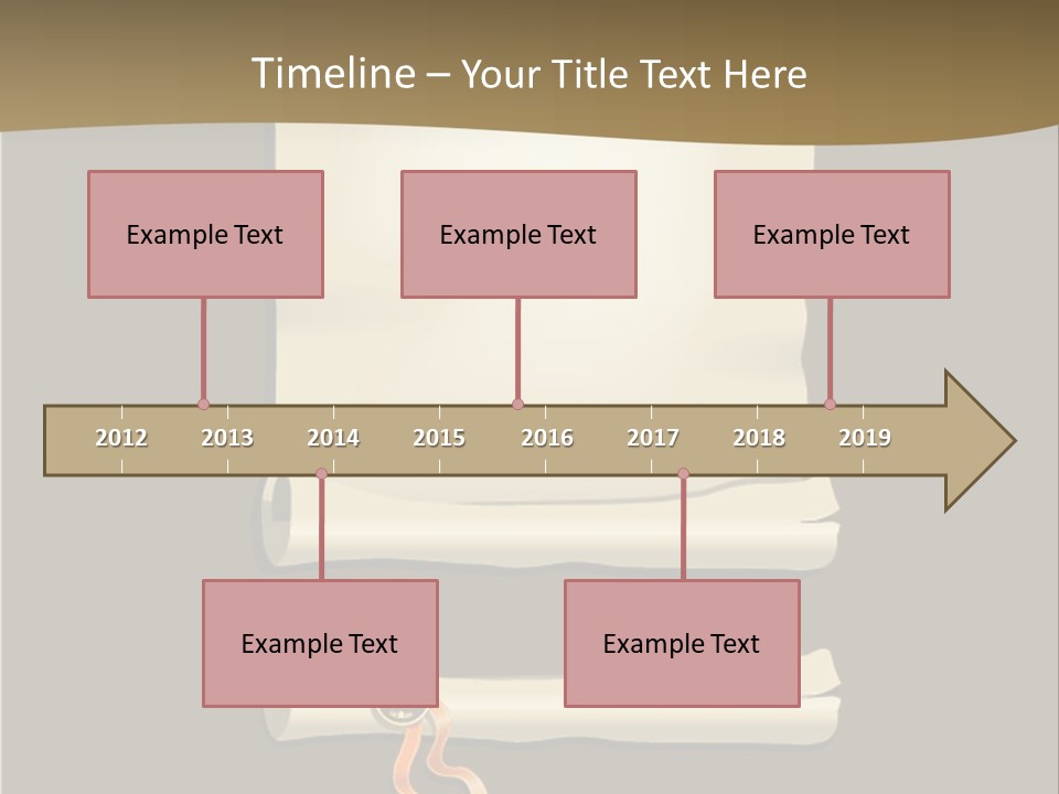 Manuscript Currency Background PowerPoint Template