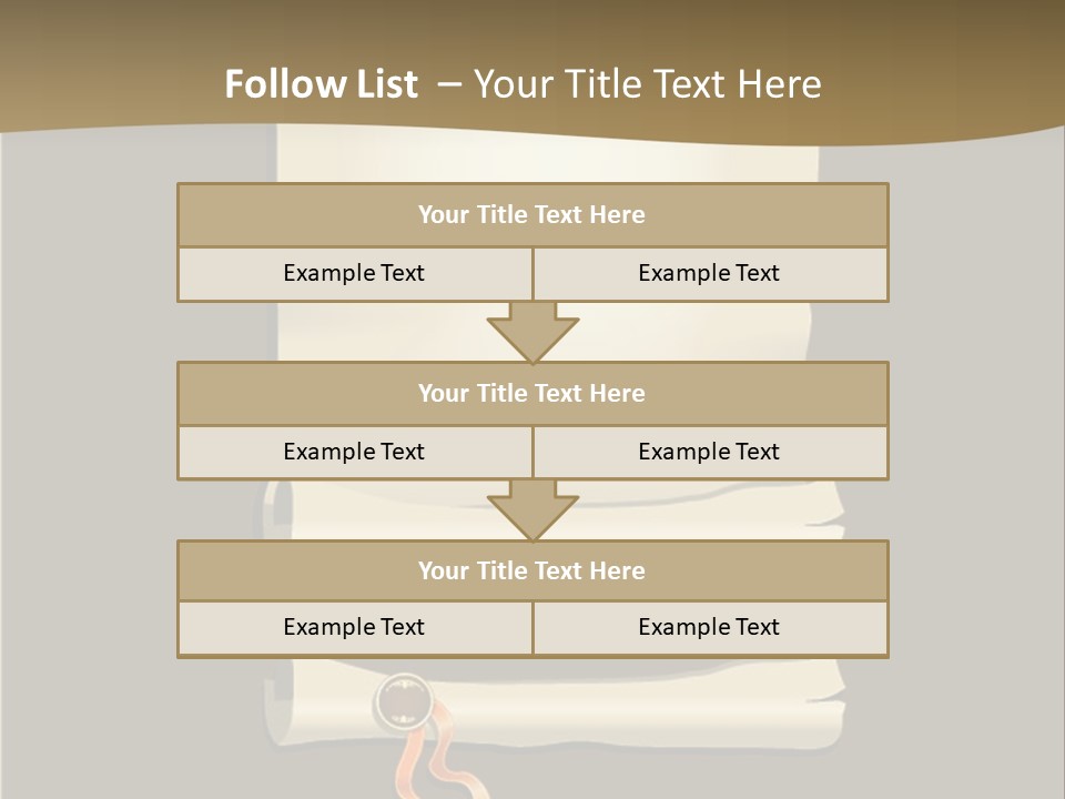 Manuscript Currency Background PowerPoint Template