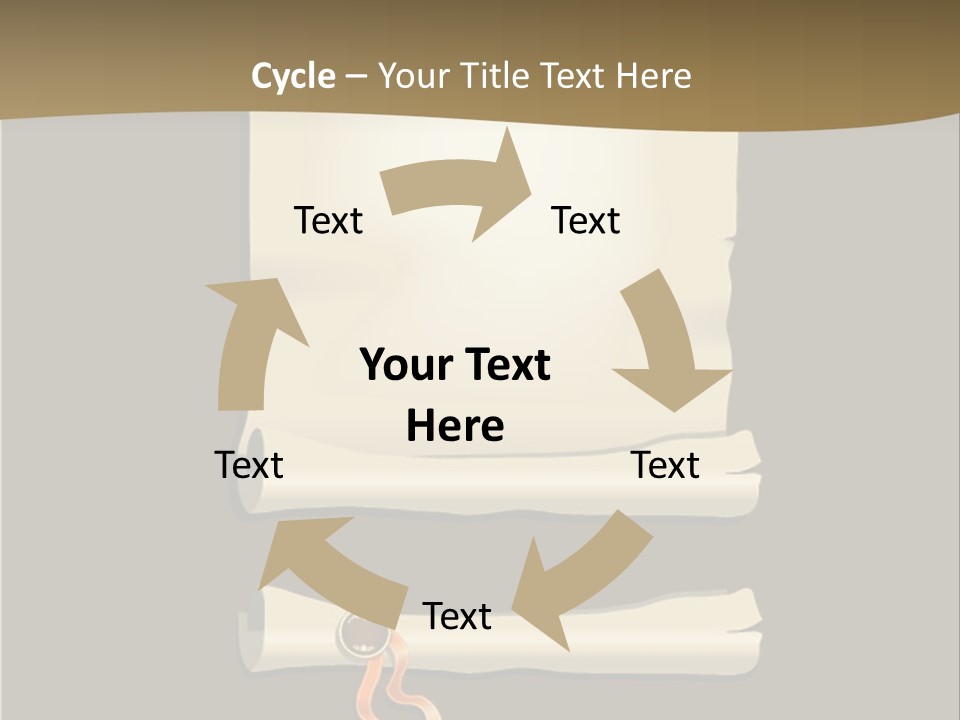 Manuscript Currency Background PowerPoint Template