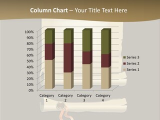 Manuscript Currency Background PowerPoint Template