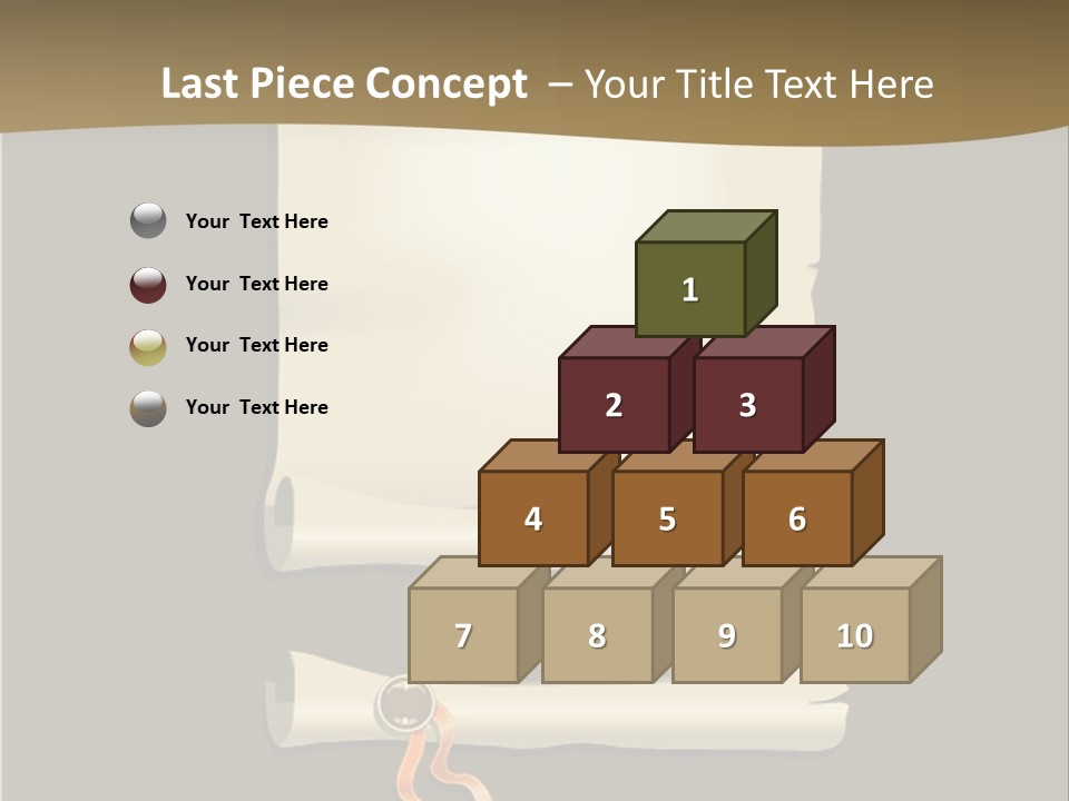 Manuscript Currency Background PowerPoint Template