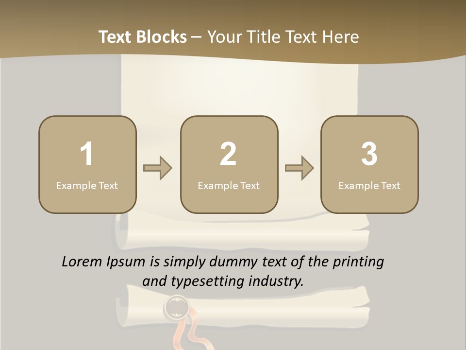 Manuscript Currency Background PowerPoint Template