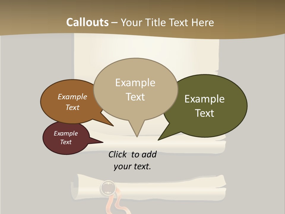 Manuscript Currency Background PowerPoint Template