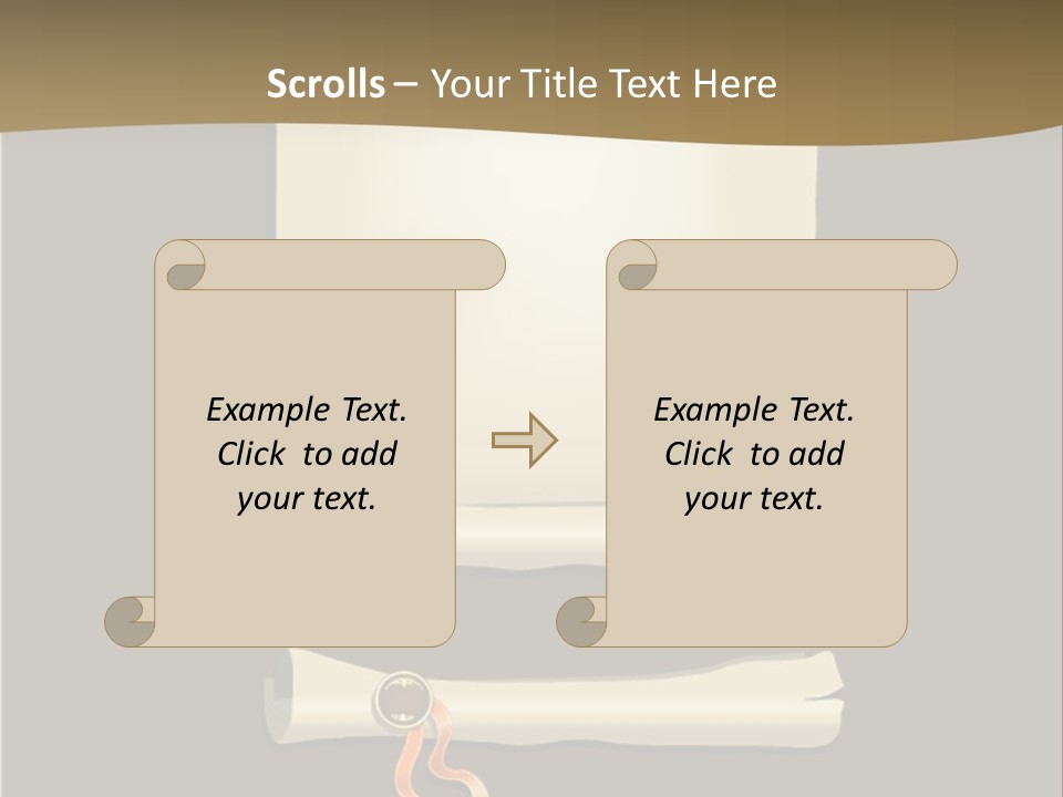 Manuscript Currency Background PowerPoint Template