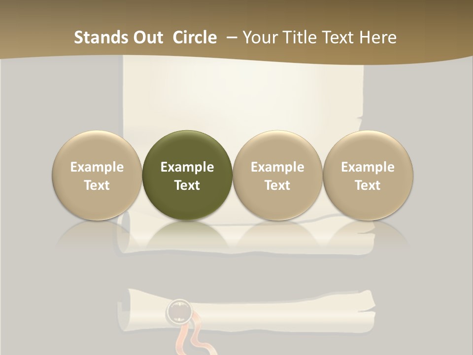 Manuscript Currency Background PowerPoint Template