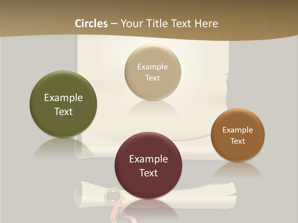 Manuscript Currency Background PowerPoint Template