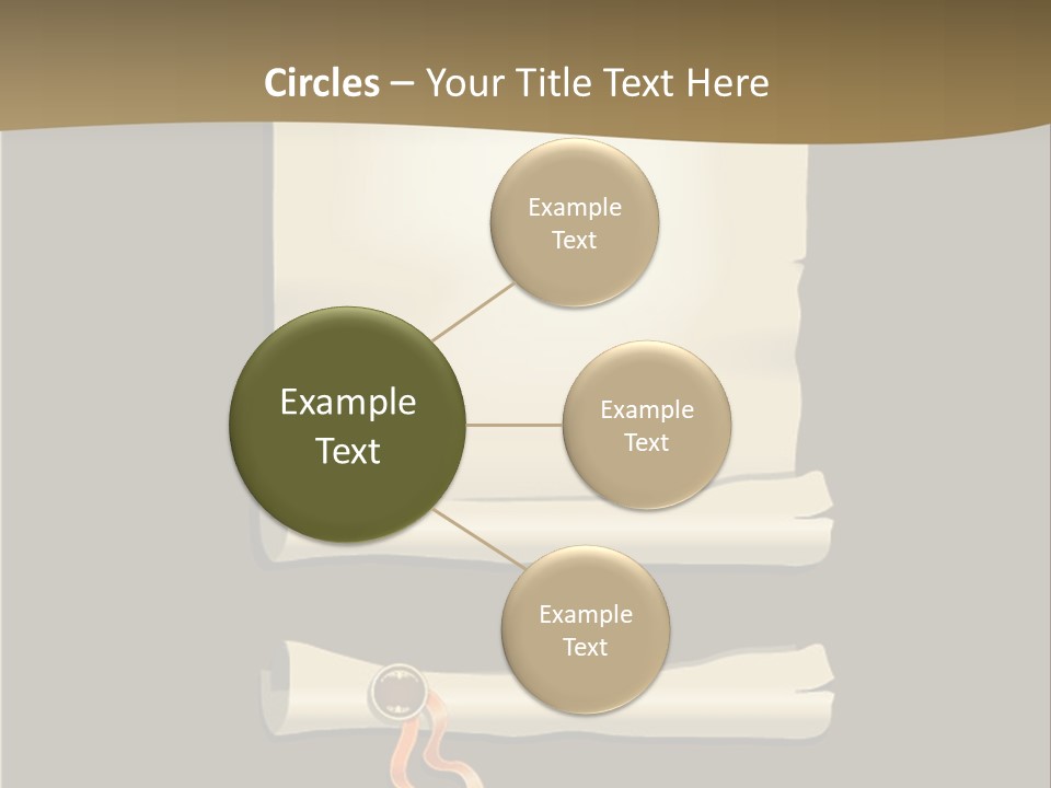 Manuscript Currency Background PowerPoint Template