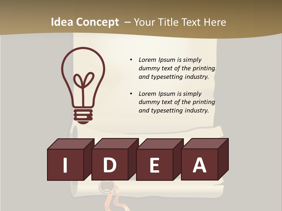 Manuscript Currency Background PowerPoint Template