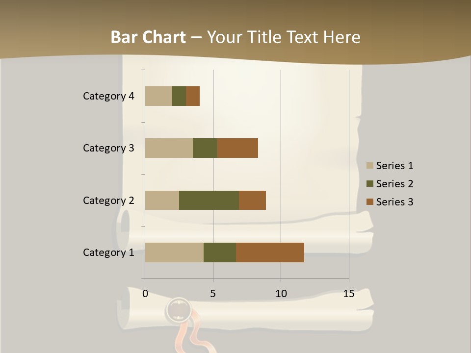 Manuscript Currency Background PowerPoint Template