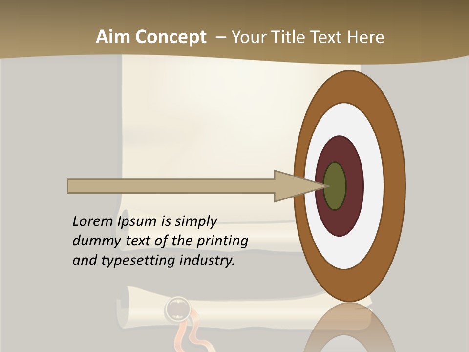 Manuscript Currency Background PowerPoint Template