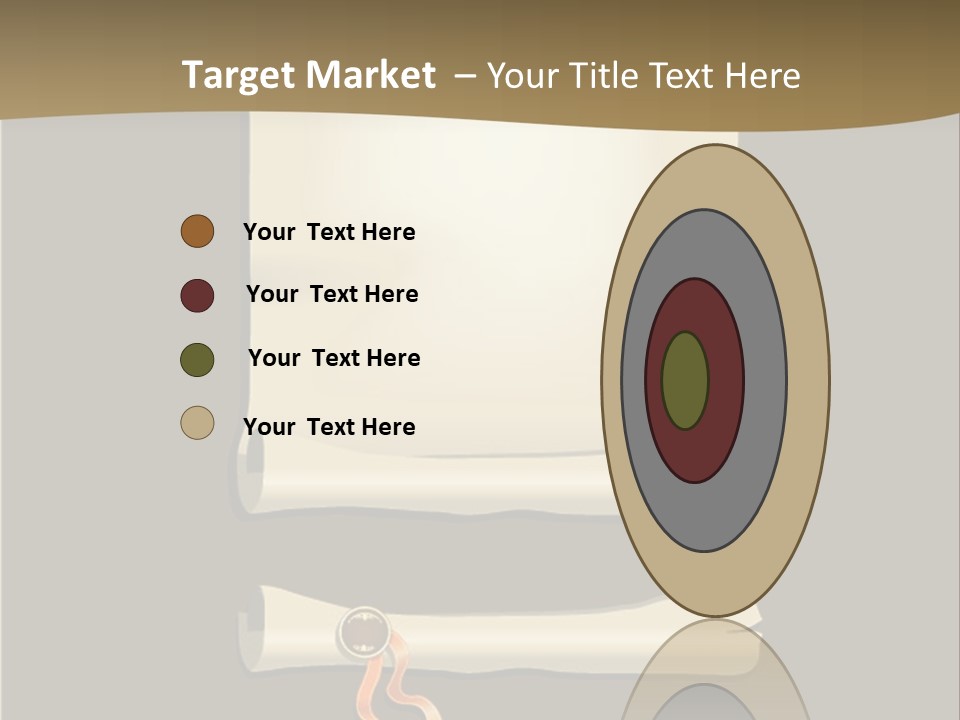 Manuscript Currency Background PowerPoint Template