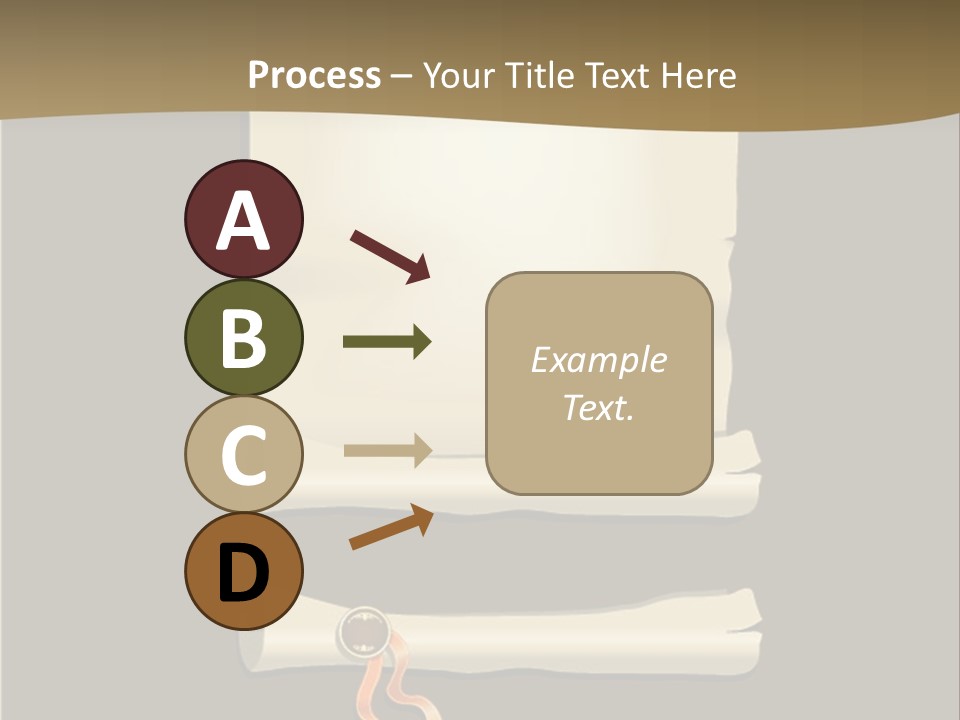 Manuscript Currency Background PowerPoint Template