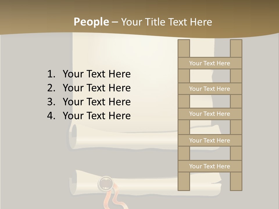 Manuscript Currency Background PowerPoint Template